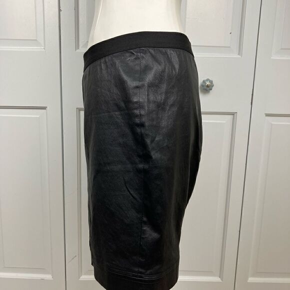Helmut Lang Lamb Leather Skirt - Picture 4 of 6